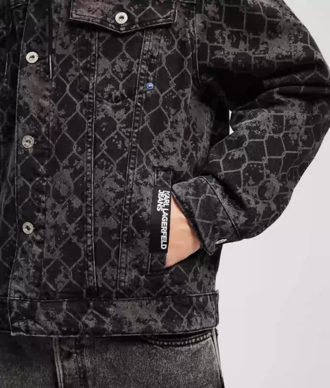 ALL-OVER PRINT DENIM JACKET ALL-OVER PRINT DENIM JACKET