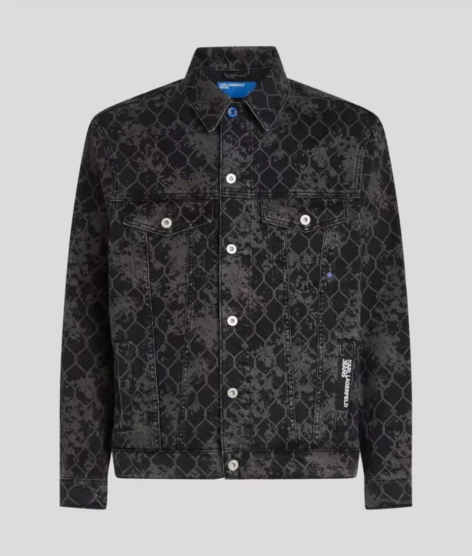ALL-OVER PRINT DENIM JACKET ALL-OVER PRINT DENIM JACKET