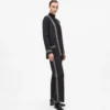 Bouclé-yksityiskohdat neulotut housut Bouclé-yksityiskohdat neulotut housut