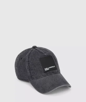 Box-logolla varustettu denim-lippalakki Box-logolla varustettu denim-lippalakki