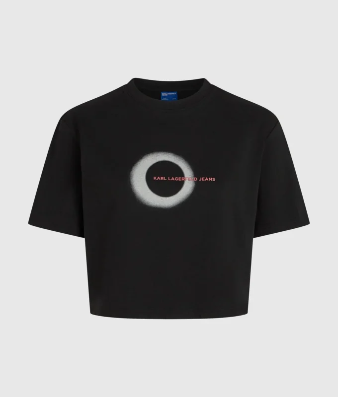 Boxy Eclipse -logolla varustettu T-paita Boxy Eclipse -logolla varustettu T-paita