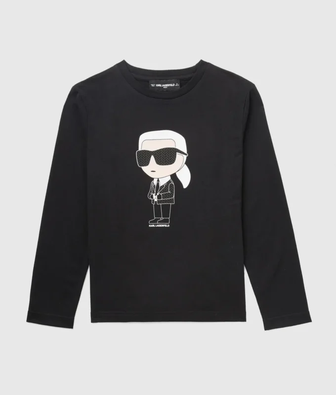 Boys Ikon pitkähihainen T-paita