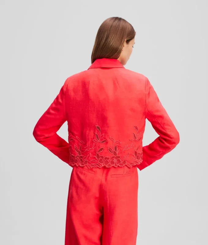 CUT-OUT EMBROIDERY JACKET CUT-OUT EMBROIDERY JACKET