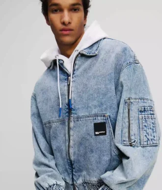 DENIM-BOMBERTAKKI
