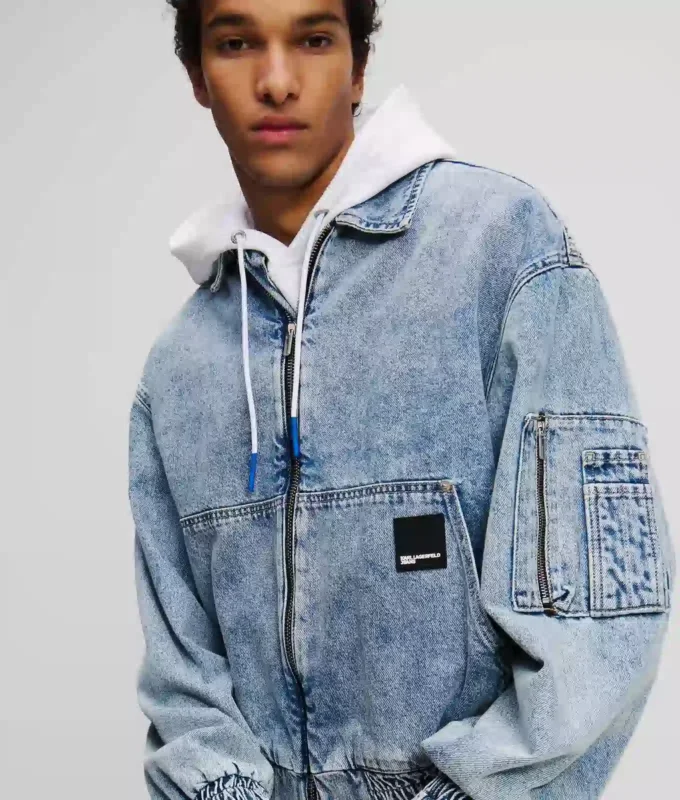 DENIM-BOMBERTAKKI