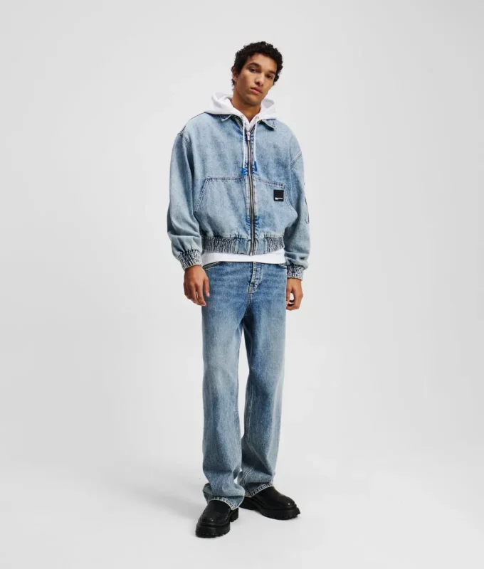 DENIM-BOMBERTAKKI