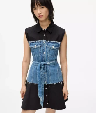 Denim-mekko