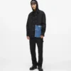Denim-paneelinen overshirt Denim-paneelinen overshirt