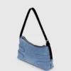 Denim-soljellinen olkalaukku Denim-soljellinen olkalaukku