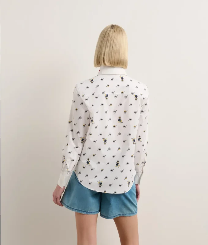 DISNEY X KL ALL-OVER PRINT BLOUSE
