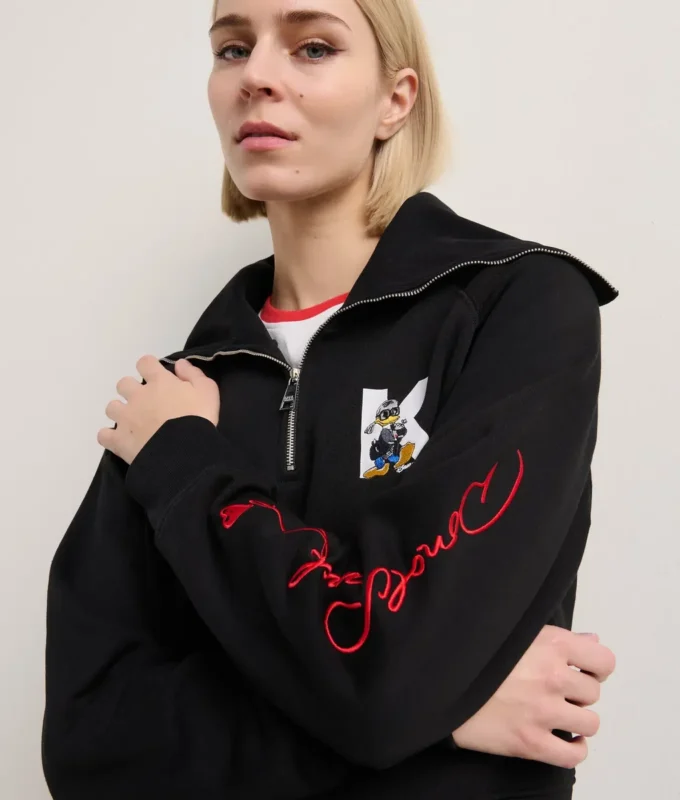 DISNEY X KL HALF-ZIP SWEATSHIRT