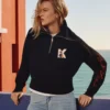 DISNEY X KL HALF-ZIP SWEATSHIRT