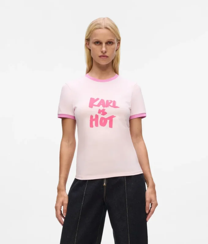 Eksklusiivinen ”Karl is hot” -T-paita Eksklusiivinen ”Karl is hot” -T-paita