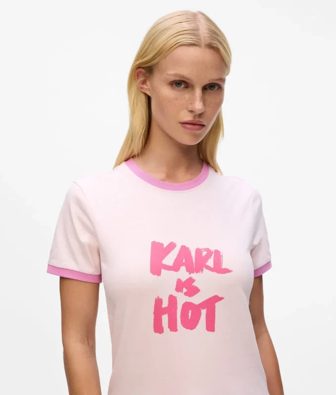 Eksklusiivinen ”Karl is hot” -T-paita Eksklusiivinen ”Karl is hot” -T-paita