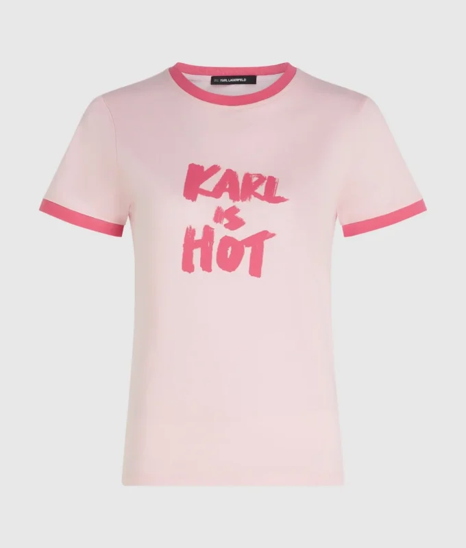 Eksklusiivinen ”Karl is hot” -T-paita Eksklusiivinen ”Karl is hot” -T-paita
