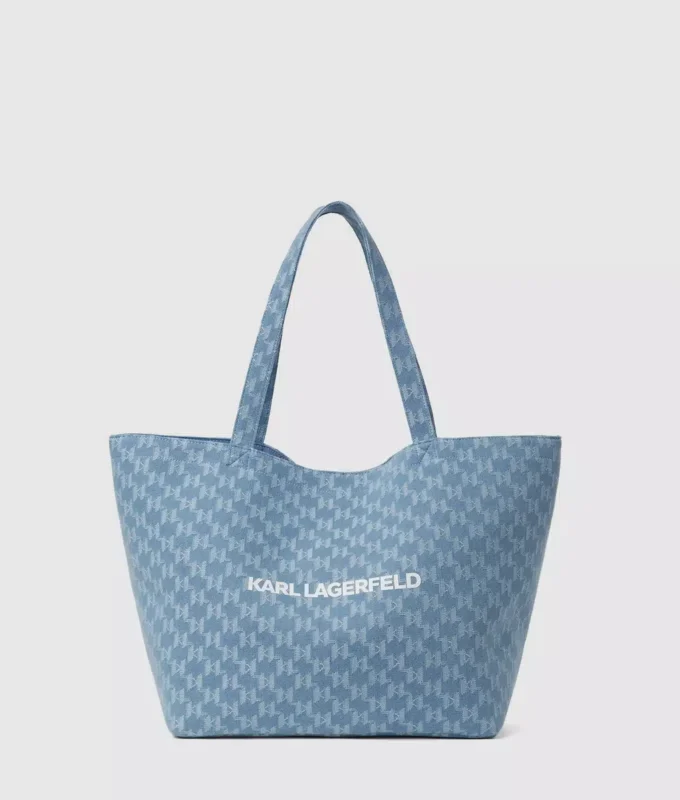 Eksklusiivinen Monogram-denim-kassi Eksklusiivinen Monogram-denim-kassi