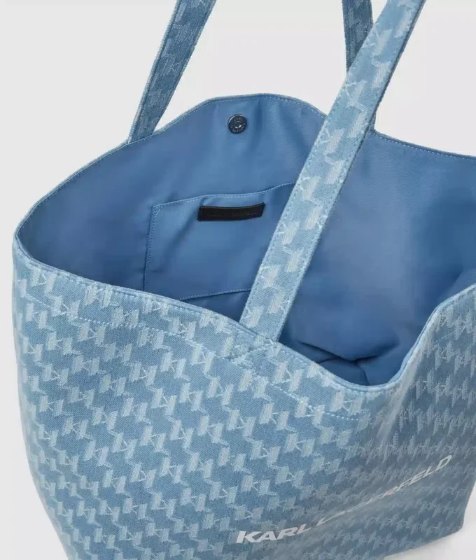 Eksklusiivinen Monogram-denim-kassi Eksklusiivinen Monogram-denim-kassi