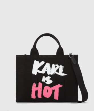 Exclusive ”Karl is hot” -keskikokoinen kassi
