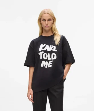 Exclusive ”Karl told me” rento T-paita