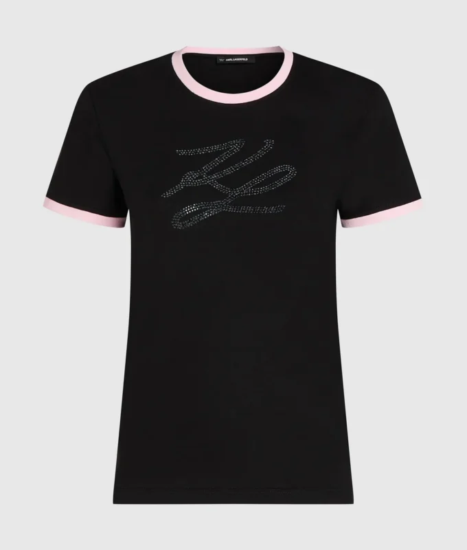 Exclusive strassikoristeinen Autograph-T-paita Exclusive strassikoristeinen Autograph-T-paita