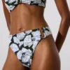 Fan-kuvioiset bikinialushousut