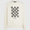 Graafinen monogrammi-huppari Graafinen monogrammi-huppari