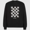 Graafinen monogrammi-huppari Graafinen monogrammi-huppari