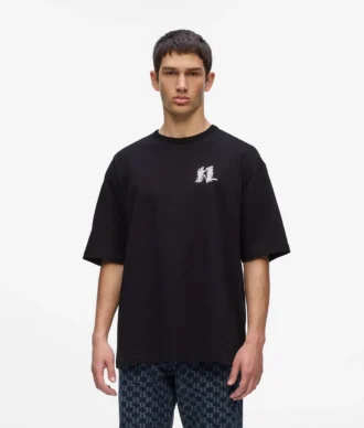 Graafinen monogrammi-T-paita