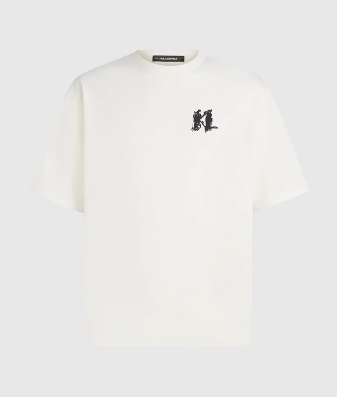 Graafinen monogrammi-T-paita Graafinen monogrammi-T-paita