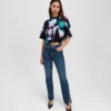 HIGH-RISE STRAIGHT JEANS