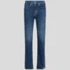 HIGH-RISE STRAIGHT JEANS