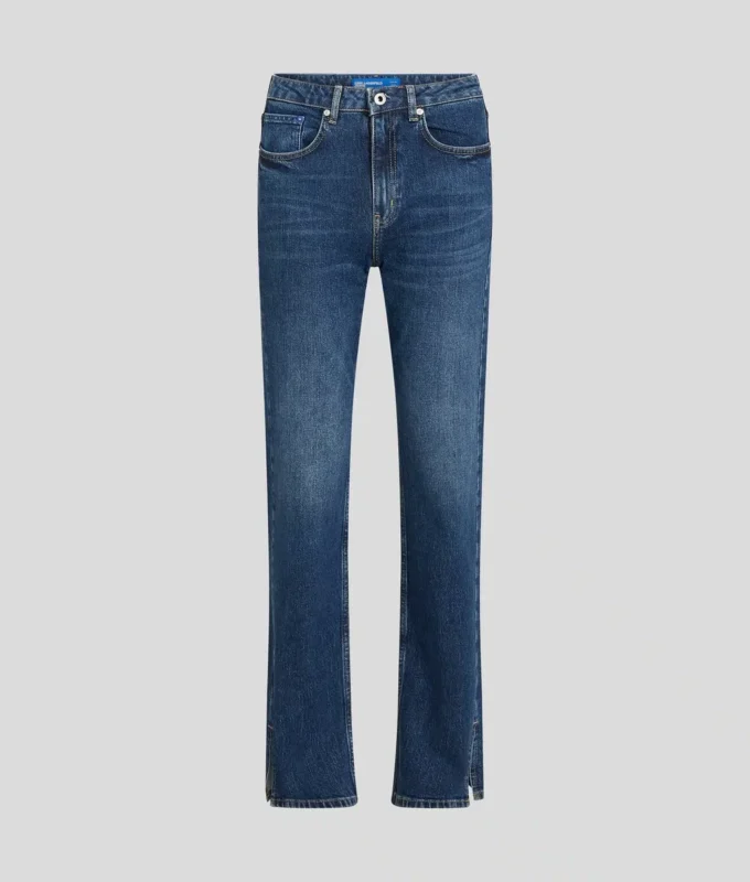 HIGH-RISE STRAIGHT JEANS