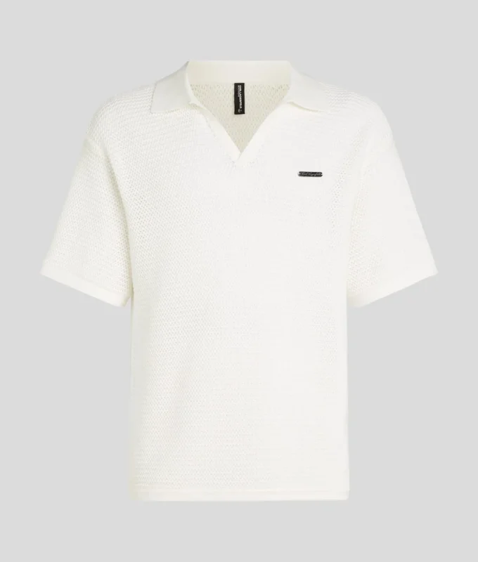 HOTEL KARL CROCHET POLO SHIRT HOTEL KARL CROCHET POLO SHIRT
