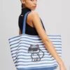 IKON CHOUPETTE STRIPED SHOPPER
