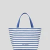IKON CHOUPETTE STRIPED SHOPPER