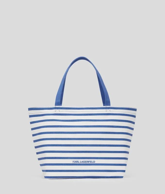IKON CHOUPETTE STRIPED SHOPPER