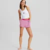 IKON CROPPED PAJAMA TANK TOP IKON CROPPED PAJAMA TANK TOP