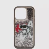 Ikon glitter iPhone 16 Pro -kotelo