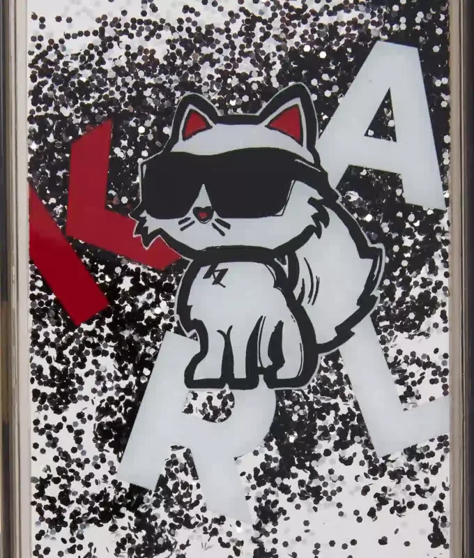Ikon glitter iPhone 16 Pro Max -kotelo