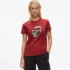 IKON KARL & CHOUPETTE RHINESTONE T-PAITA IKON KARL & CHOUPETTE RHINESTONE T-PAITA