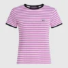 Ikon-raidallinen ribbineule-T-paita Ikon-raidallinen ribbineule-T-paita