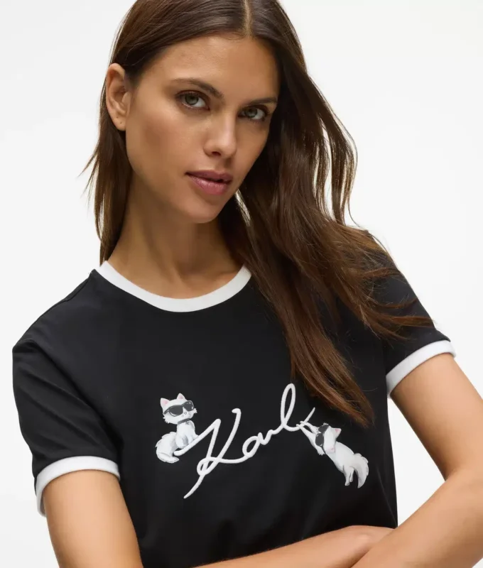 Ikon Signature Choupette -T-paita Ikon Signature Choupette -T-paita