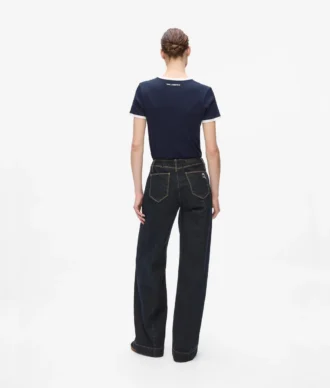 Ikon slim fit rib T-paita