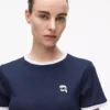 Ikon slim fit rib T-paita Ikon slim fit rib T-paita