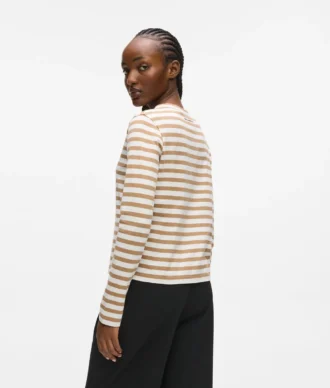 IKON STRIPE PITKÄHIHAINEN T-PAITA