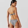 IKON STRIPED BIKINI BOTTOMS