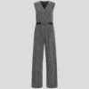 JERSEY RHINESTONE JUMPSUIT