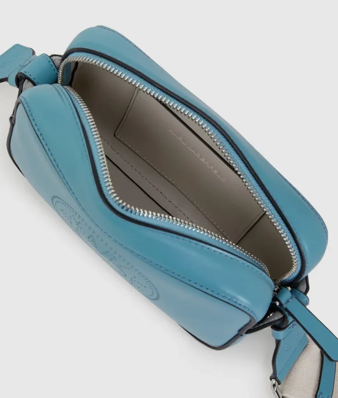 K/CIRCLE PERFORATED CROSSBODY BAG K/CIRCLE PERFORATED CROSSBODY BAG