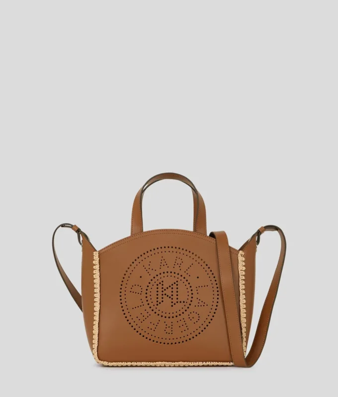 K/CIRCLE PERFORATED SMALL TOTE BAG K/CIRCLE PERFORATED SMALL TOTE BAG