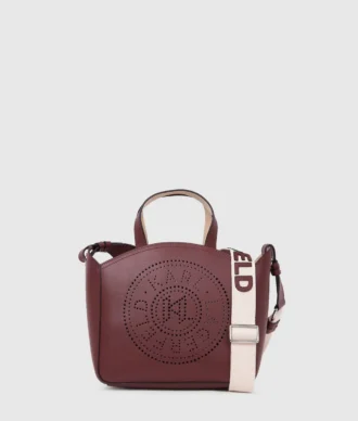 K/CIRCLE PERFORATED SMALL TOTE BAG K/CIRCLE PERFORATED SMALL TOTE BAG